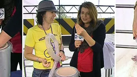 Ciekły azot na dłoni. "Ekstra, ale trochę szczypie"