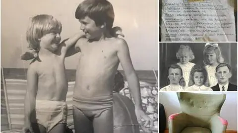 Tajemniczy portret, fotel z niespodzianką i blondynka z wiaderkiem