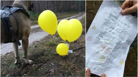 List znaleziono w lesie w Borówcu pod Poznaniem