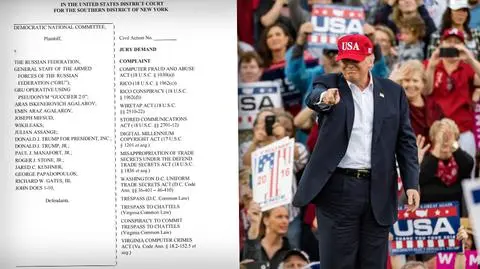 Pozew dotyczy ostatniej kampanii wyborczej na prezydenta USA