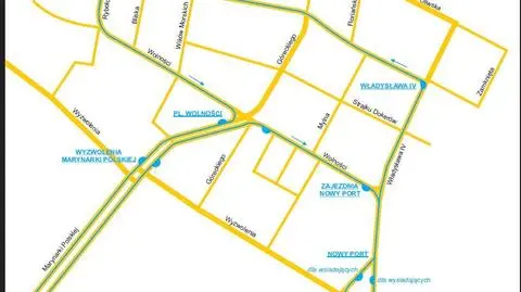 Gdańsk: Tramwaj nie dojedzie do Nowego Portu