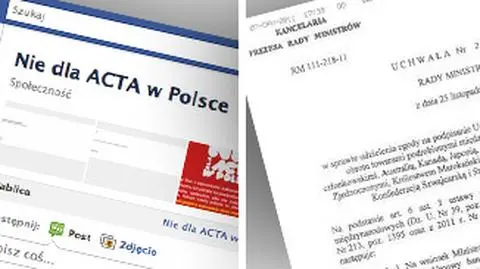 "W sprawie ACTA nic nie jest przesądzone"