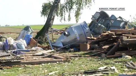 Tornado swept through a few villages in Mazowieckie voivodeship