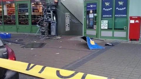 Do eksplozji bankomatu doszło w nocy