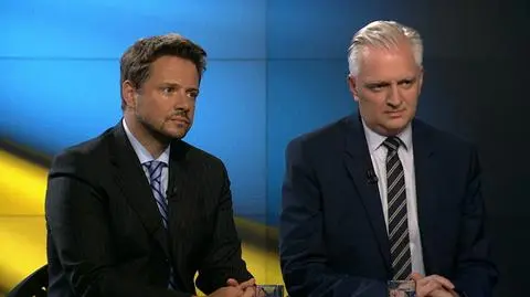 Rafał Trzaskowski i Jarosław Gowin w "Faktach po Faktach" spierali się o słowa prezydenta