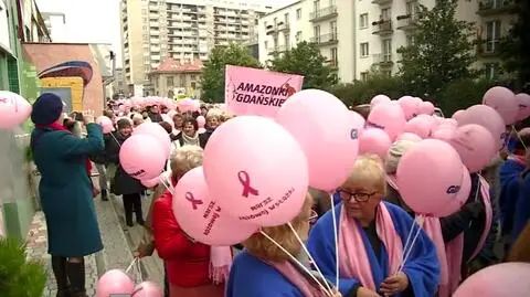 Marsz różowej wstążki w Gdyni
