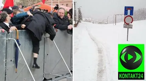 O krok od katastrofy, skaczący posłowie i… śnieg