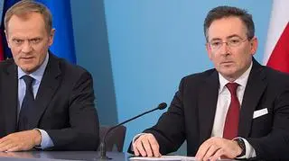 Tusk zdecyduje, czy Sienkiewicz zostanie w resorcie 