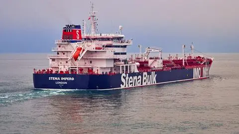 Stena Impero zatrzymany