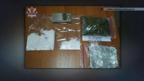 Szkolna sekretarka z narkotykami