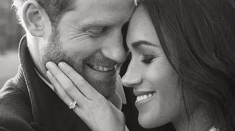 Książę Harry i Meghan Markle pokazali zaręczynowe zdjęcia