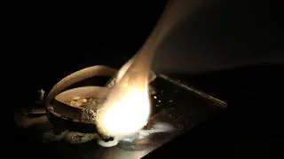 Przyczyną pożaru był płonący magnez