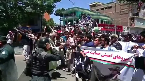 Demonstranci domagają się egzekucji terrorystów 