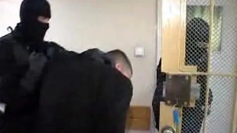 Lider gangu "Szkatuły" Fesich S. zatrzymany (materiały operacyjne policji KGP)