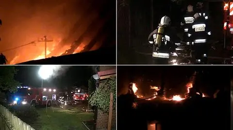 14 osób bez dachu nad głową po pożarze domu na Pomorzu