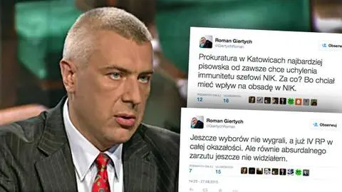 Giertych na Twitterze o sprawie Krzysztofa Kwiatkowskiego