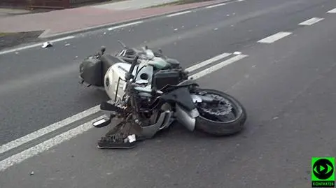 Motocyklista potrącił nastolatkę na pasach