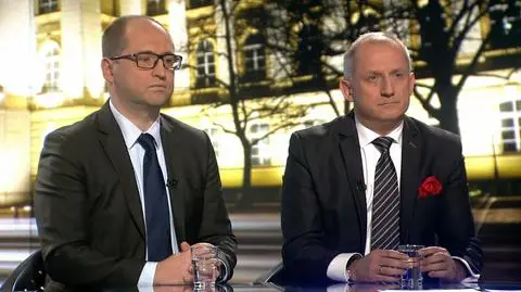 Adam Bielan i Sławomir Neumann w "Faktach po Faktach" w TVN24