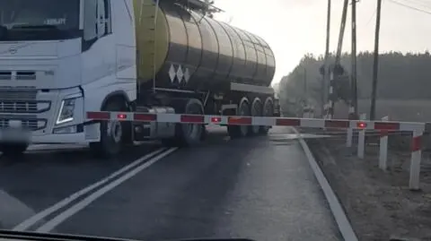 Zachodniopomorskie: ominął szlabany i przejechał przez przejazd kolejowy