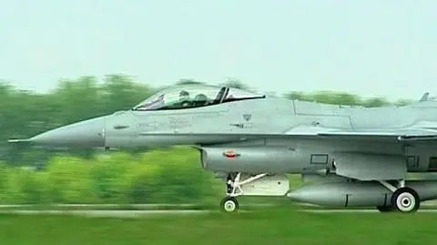 Dym w kabinie - awaryjne lądowanie F-16