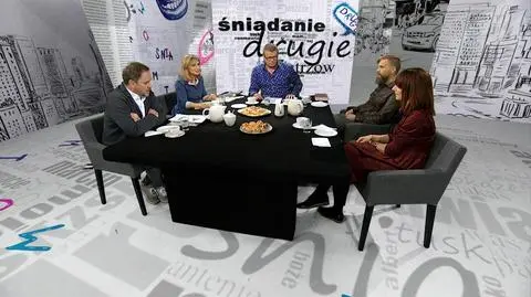 Justyna Sobolewska, Grzegorz Kasdepke, Justyna Suchecka, Tomasz Organek gośćmi "Drugiego śniadania mistrzów"