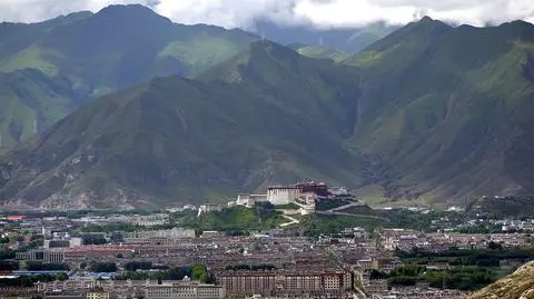 Lhasa, stolica Tybetańskiego Regionu Autonomicznego Chin