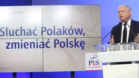 PiS, jak mówi Kaczyński, chce zmieniać Polskę 