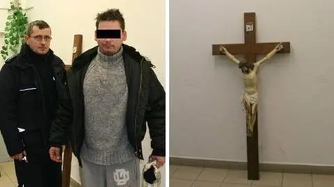Dźwigał krzyż przez miasto. "Nie wiedział", skąd go ma