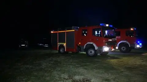Akcja poszukiwawcza małego samolotu w okolicy miejscowości Nowęcin