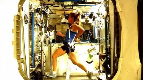 W kosmosie trzeba dbać o tężyznę fizyczną