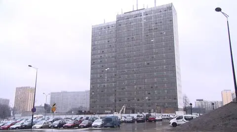 Fragment po fragmencie rozbierają wieżowiec w centrum Katowic
