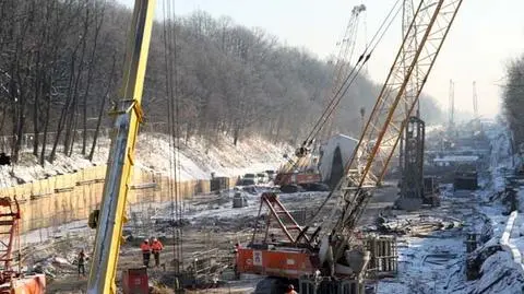 Dworzec Łódź Fabryczna: początek kopania tunelu