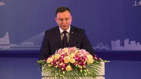 Andrzej Duda w Chinach