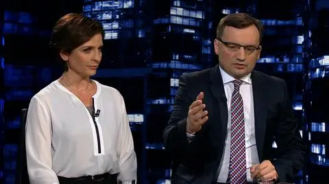 Joanna Mucha i Zbigniew Ziobro w "Kropce nad i"