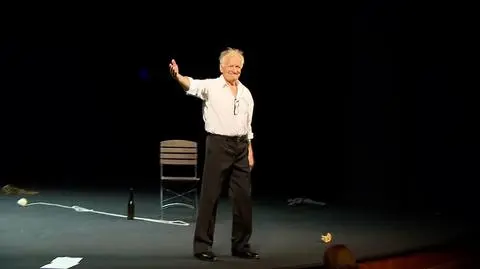 Brilliant actor Andrzej Seweryn is currently serving as director general of the Polski Theatre in Warsaw