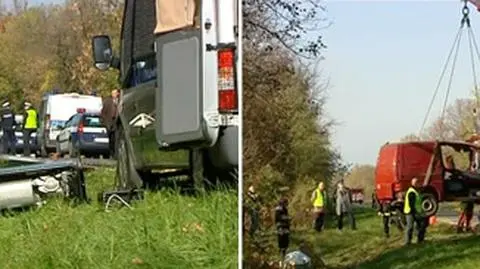 Wypadek busa w Nowym Mieście. Winny kierowca