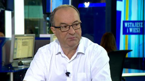 Włodzimierz Czarzasty był gościem TVN24