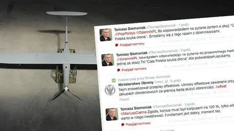 Co jada dron? Mniejsze drony. Politycy żartują ze "zgubionej" maszyny