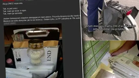Akcja "znicz" na poczcie polskiej. "Robią z nas domokrążców"
