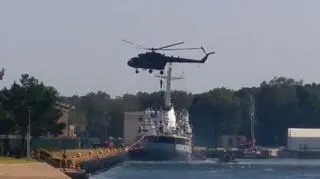 Brochwicz podkreślał, że tego typu ćwiczenia są zawsze bardzo dobrze zabezpieczone