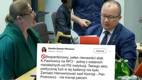 Stanisław Piotrowicz nie pozwolił Adamowi Bodnarowi odpowiedzieć na pytania posłów