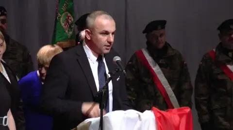 Poseł Wojciech Penkalski przemawiał bez zaproszenia