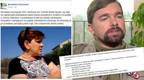 Burmistrz alarmował, że skończyły się środki na 500+. Są już na koncie