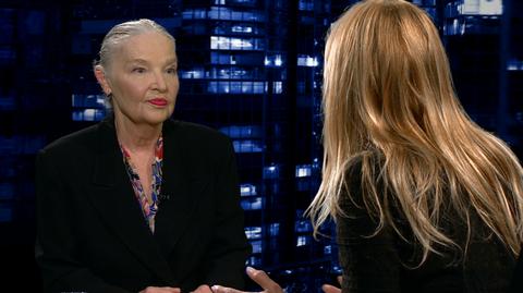 Gościem "Kropki nad i" była Jadwiga Staniszkis 
