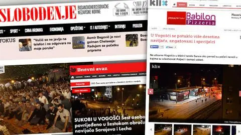 Kibice Lecha to dziś główny temat w bośniackich mediach