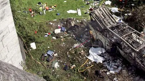 Autokar nie miał zezwolenia na przejazd alpejską drogą