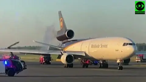Pilot Jakub Benke o procedurach w przypadku lądowania awaryjnego