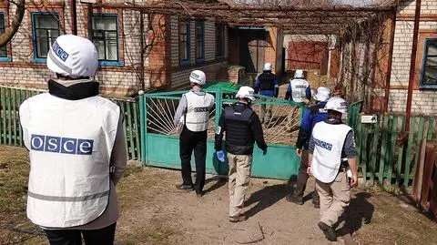Skala zniszczeń w rejonie walk w Donbasie. Pociski artyleryjskie uszkodziły m.in. szpital w Doniecku