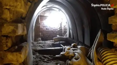 Do plantacji marihuany wiódł podziemny korytarz