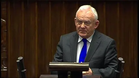 Miller o sprawcy ataku: Być może oglądał transmisję z Sejmu i to go zmotywowało